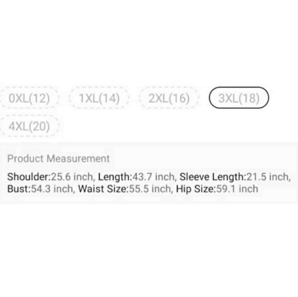 #36 Brand New Plus Belted Dress - Picture 7 of 8